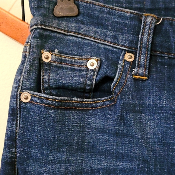 Lucky Brand "Bridgette Skinny" high-rise medium wash jeans, size 28. - Picture 7 of 11